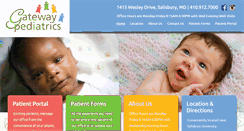 Desktop Screenshot of gateway-pediatrics.com